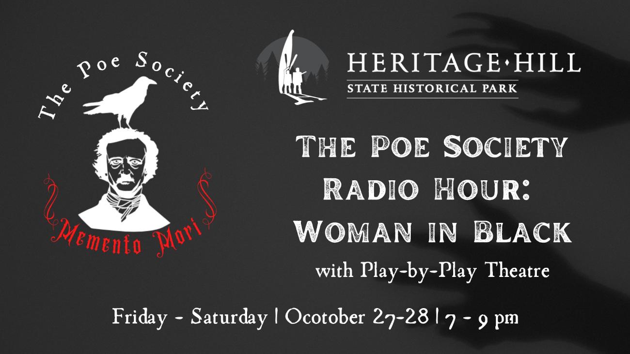 The Poe Society Radio Hour… in Black