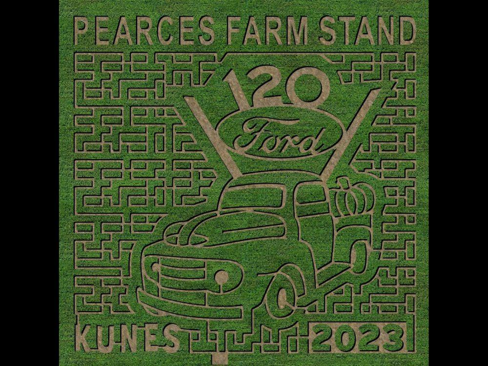 Pearces corn maze 2023