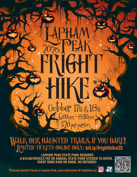 2025 Fright Hike Poster