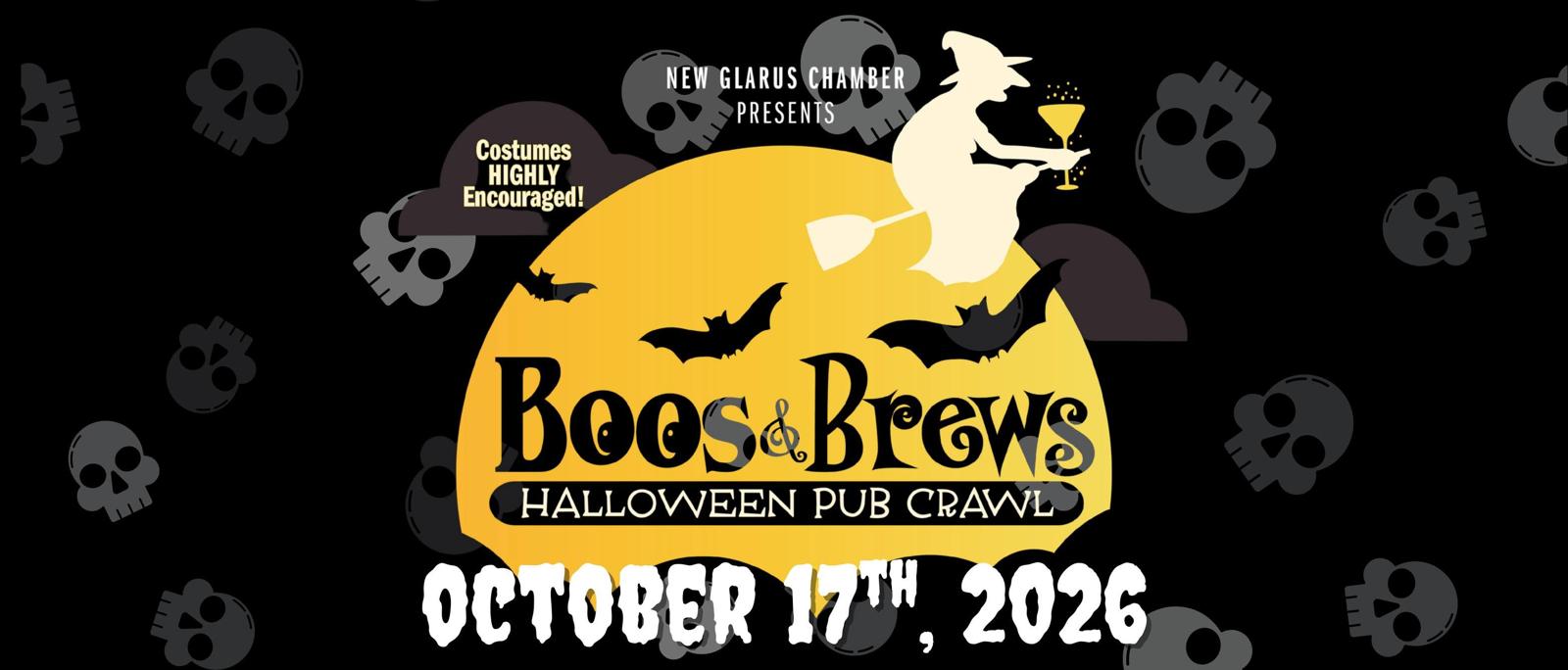 2026 New Glarus Halloween Pub Crawl