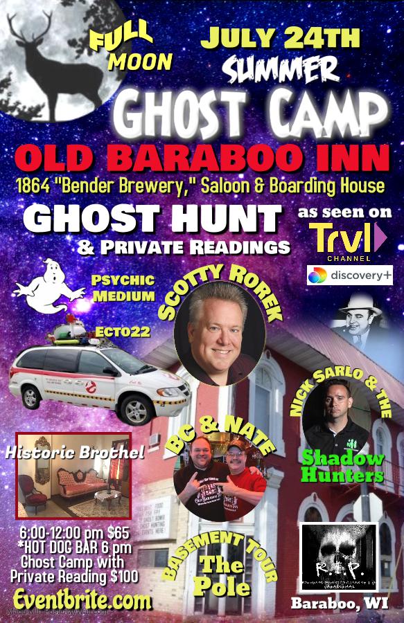 Full Moon Ghost Camp July 24