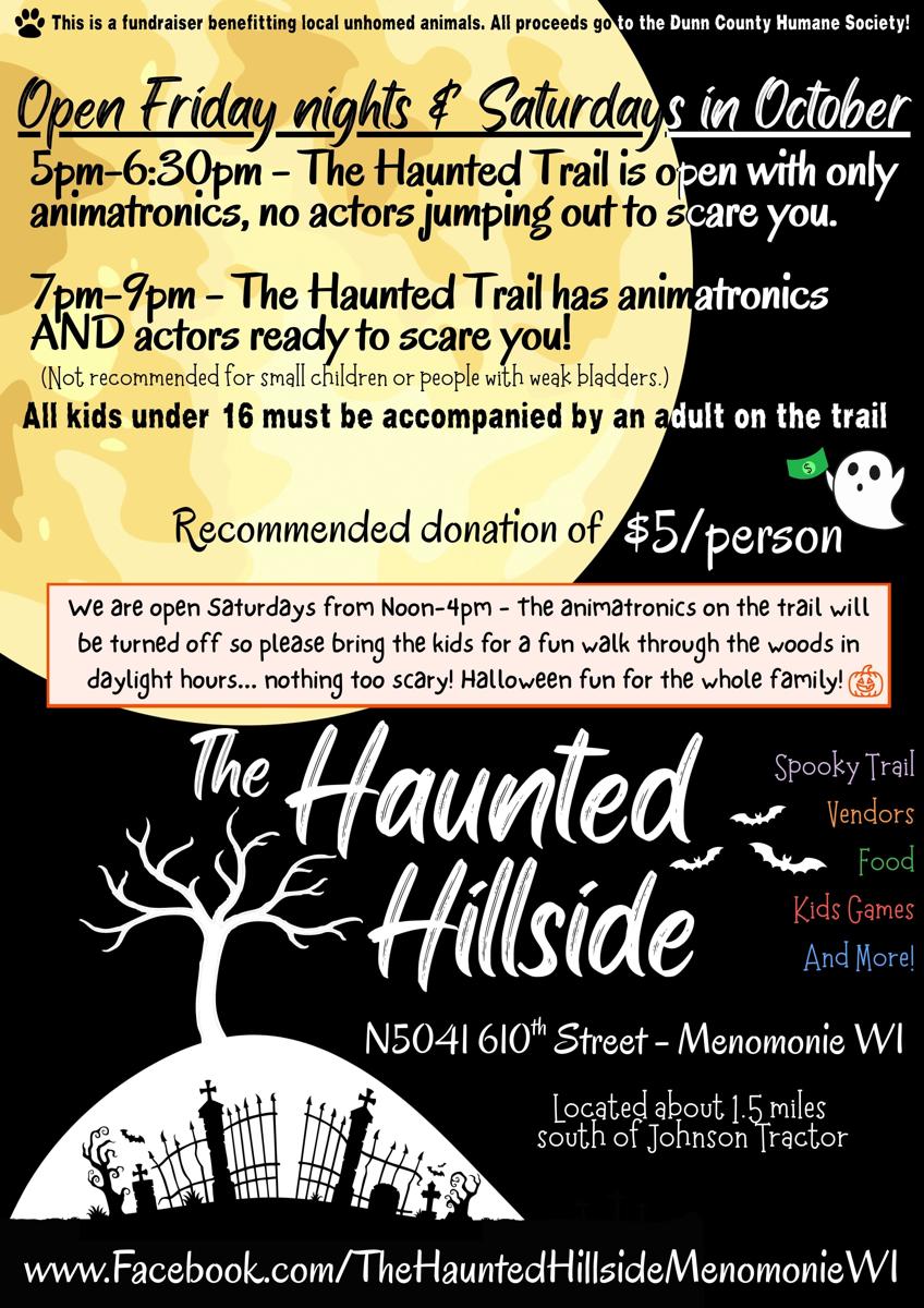 2025 Haunted Hillside poster